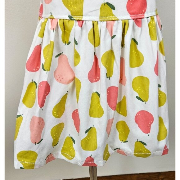 Girls Just One You By Carters Pear Print Dress & White T-Shirt Set 3T and 4T av - Picture 10 of 10